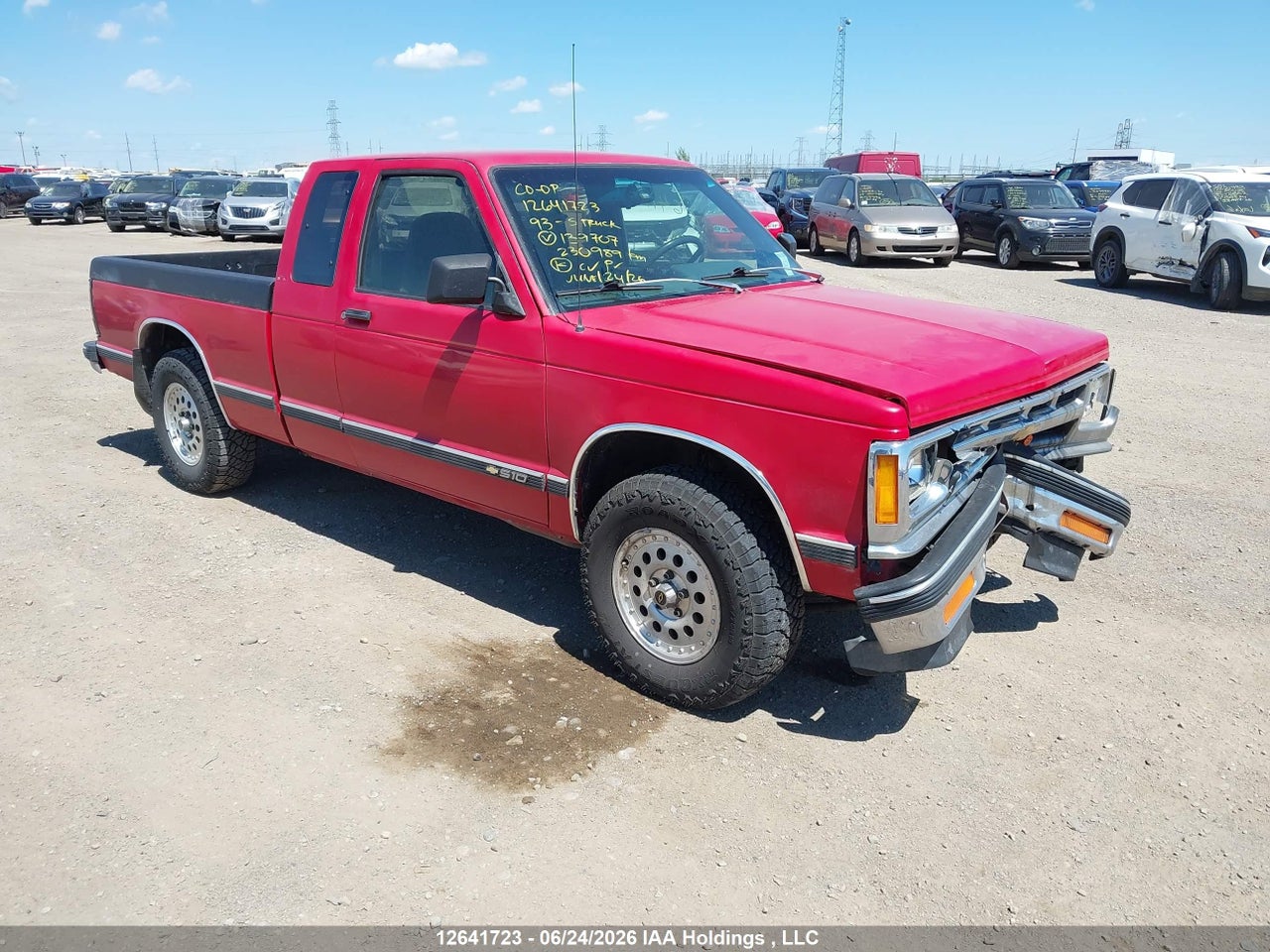 1993 CHEVROLET S TRUCK S10 thumbnail 2