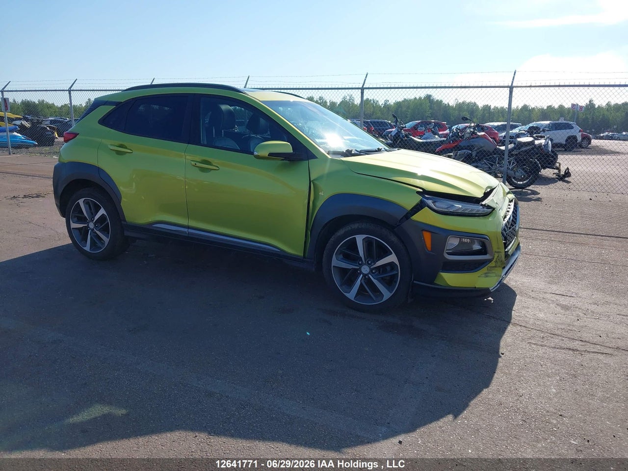 2020 HYUNDAI KONA ULTIMATE AWD WITH LIME COLOUR PACK thumbnail 2