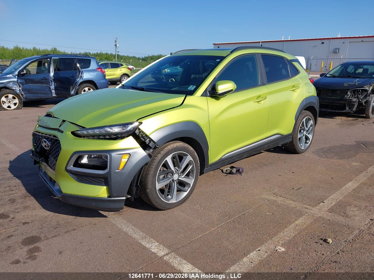 2020 HYUNDAI KONA ULTIMATE AWD WITH LIME COLOUR PACK thumbnail 3