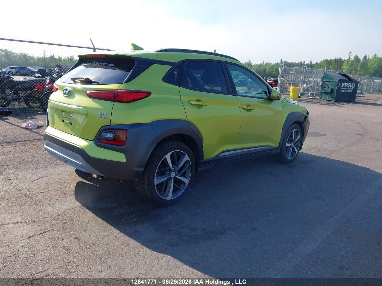 2020 HYUNDAI KONA ULTIMATE AWD WITH LIME COLOUR PACK thumbnail 5