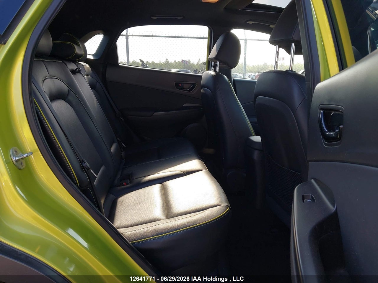 2020 HYUNDAI KONA ULTIMATE AWD WITH LIME COLOUR PACK thumbnail 9