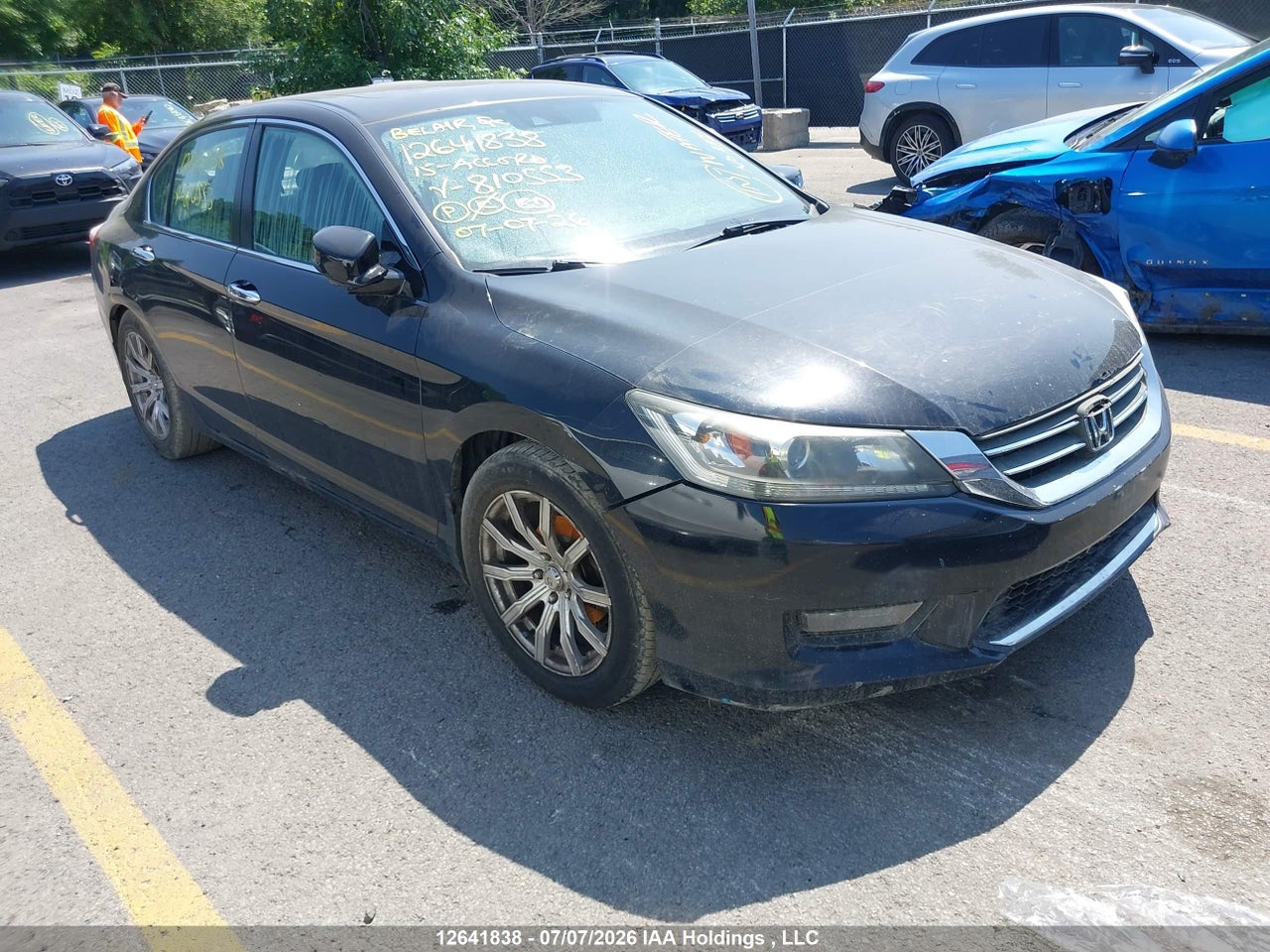 2015 HONDA ACCORD EX-L thumbnail 2