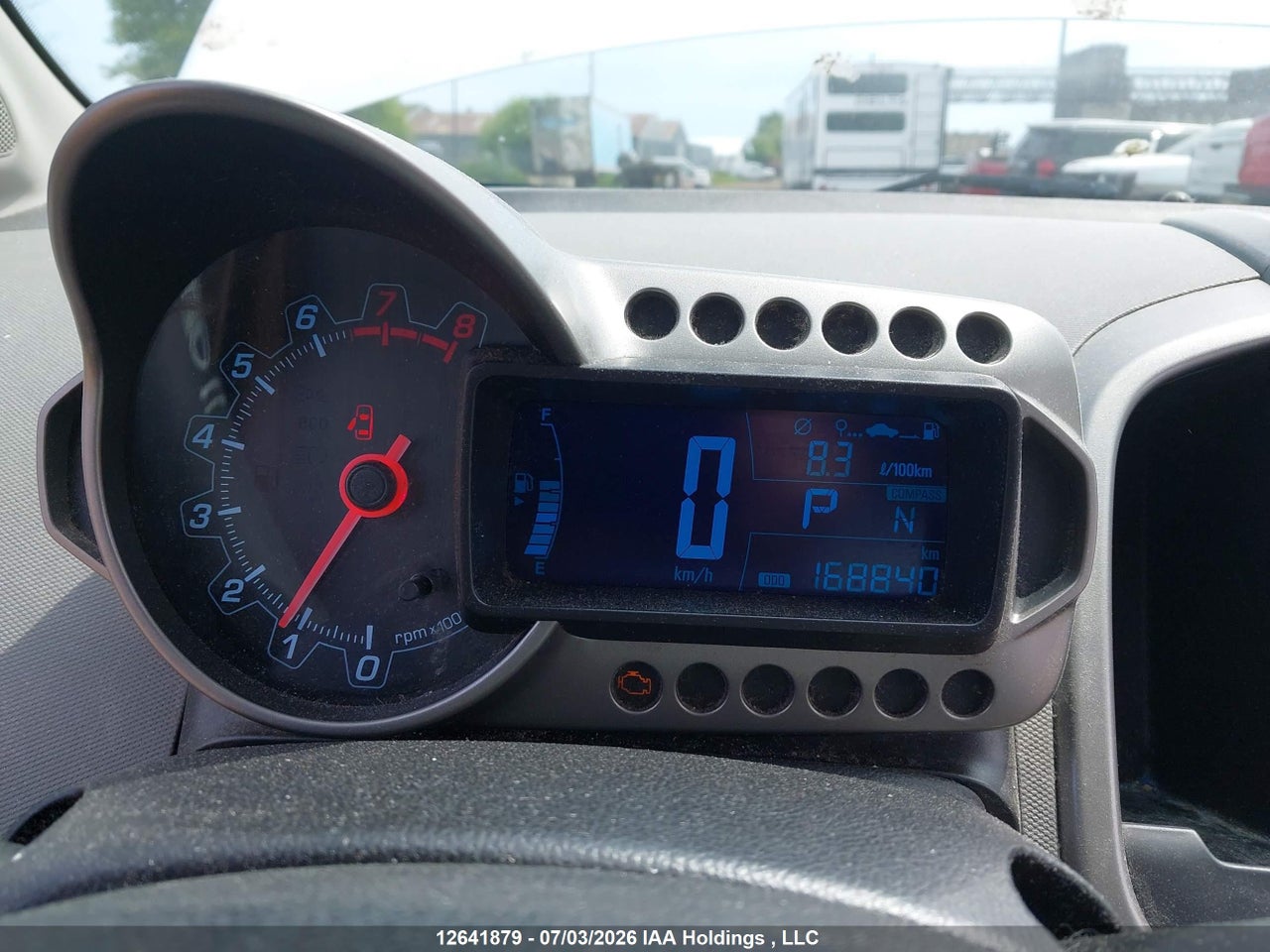 2014 CHEVROLET SONIC LT AUTO thumbnail 8