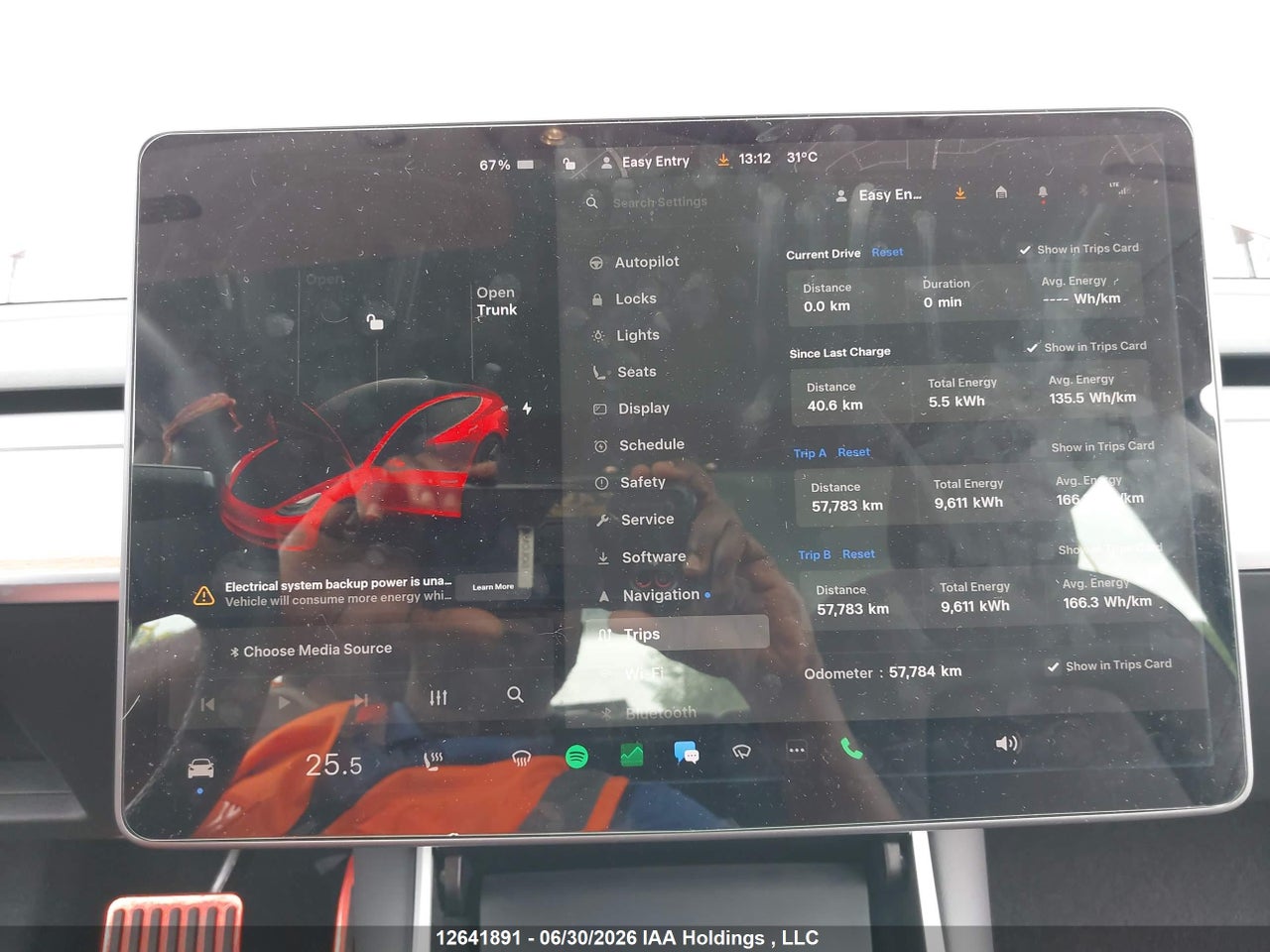 2020 TESLA MODEL 3 STANDARD RANGE PLUS thumbnail 8