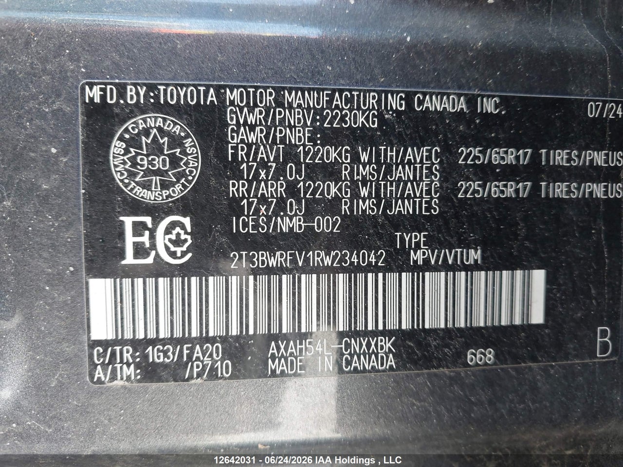 2024 TOYOTA RAV4 thumbnail 10