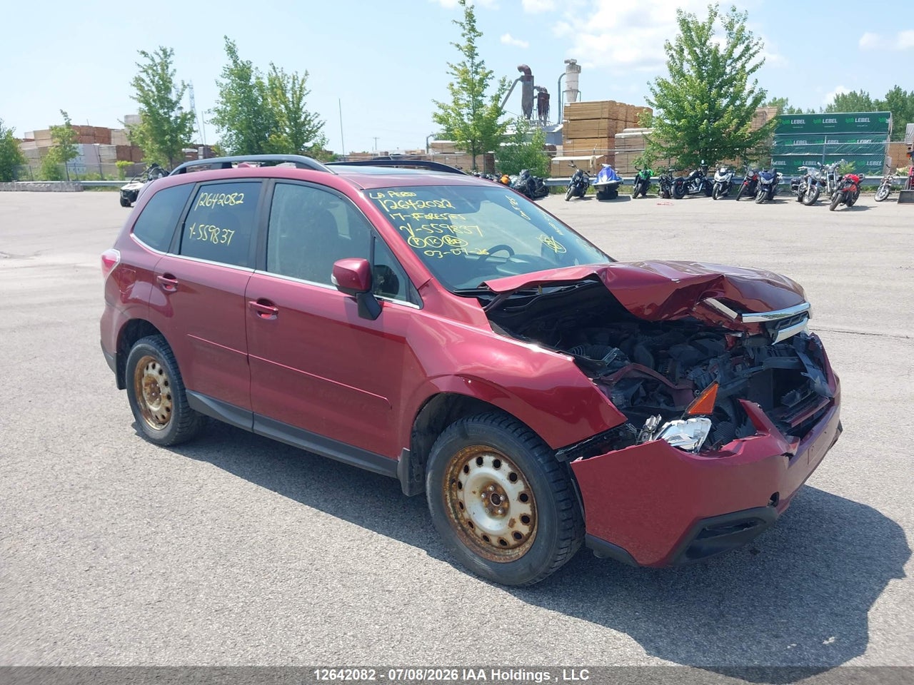 2017 SUBARU FORESTER 2.5I TOURING thumbnail 2