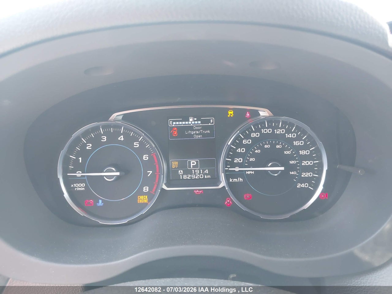 2017 SUBARU FORESTER 2.5I TOURING thumbnail 8