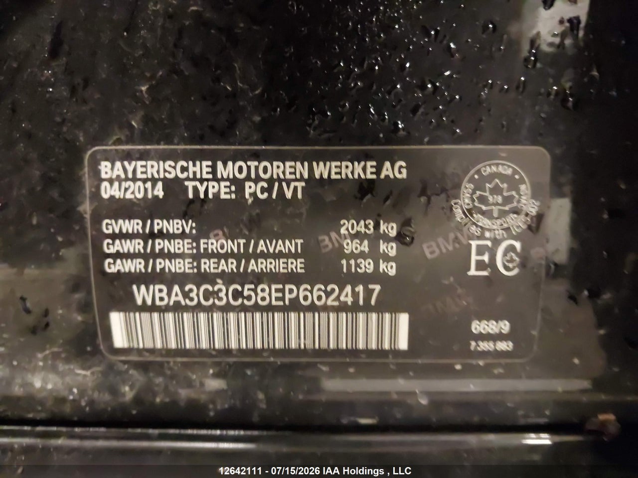 2014 BMW 320 I XDRIVE thumbnail 10