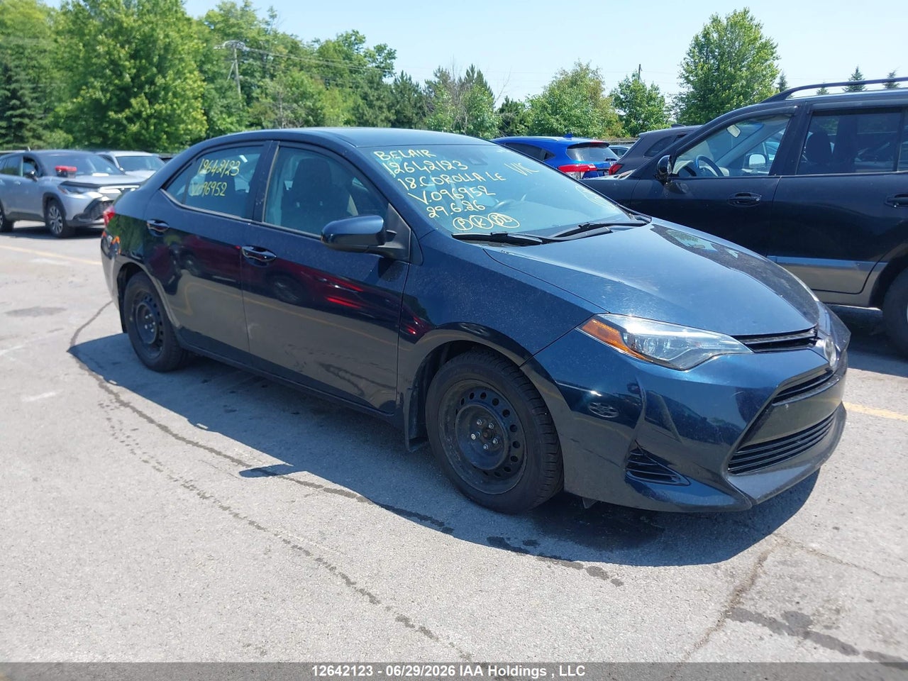 2018 TOYOTA COROLLA LE thumbnail 2
