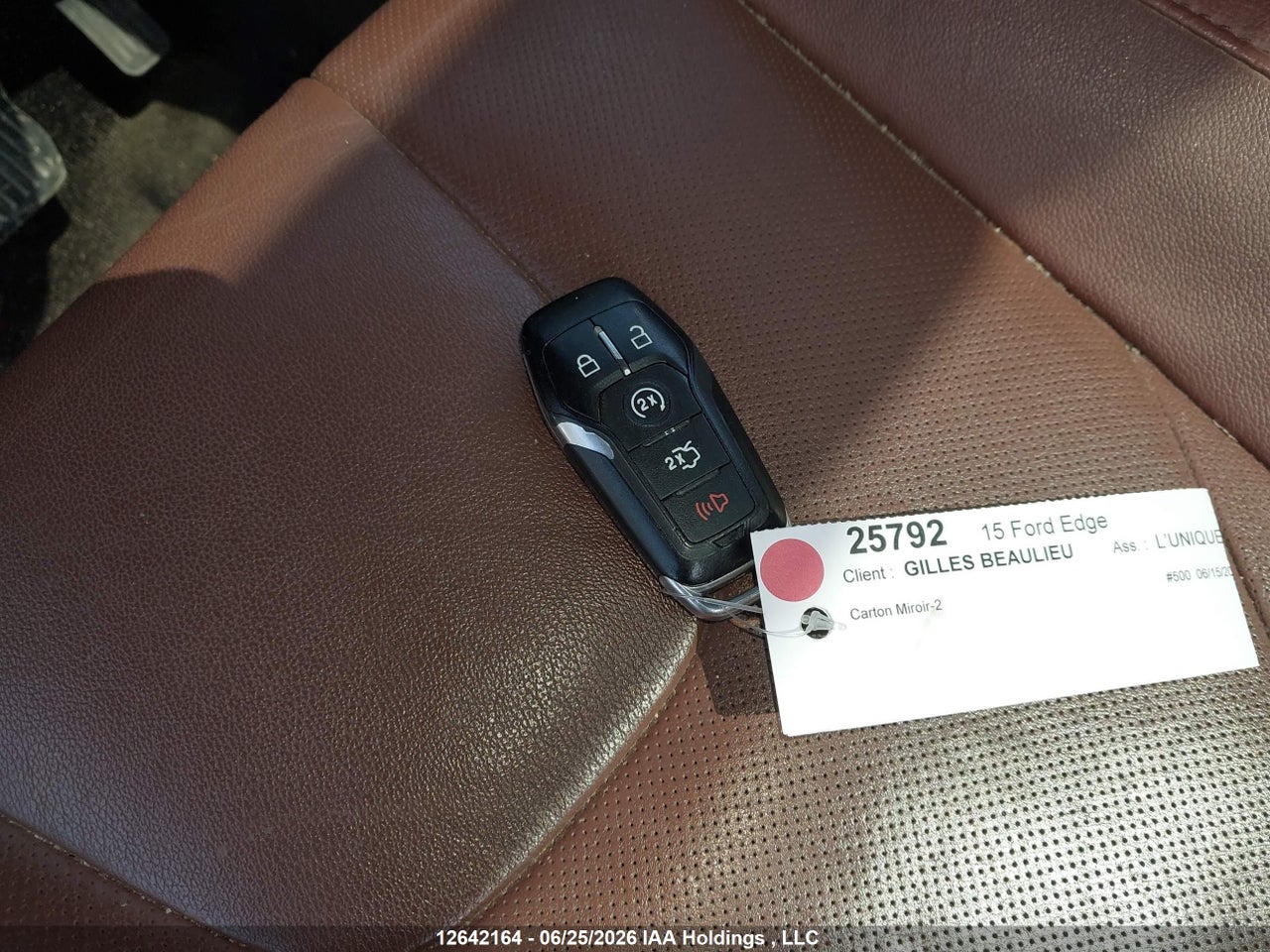2015 FORD EDGE TITANIUM thumbnail 12