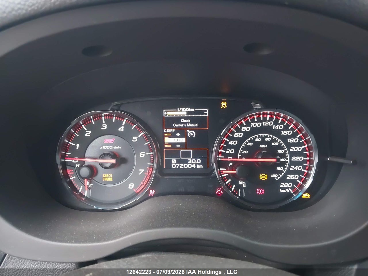 2021 SUBARU WRX STI SPORT thumbnail 8