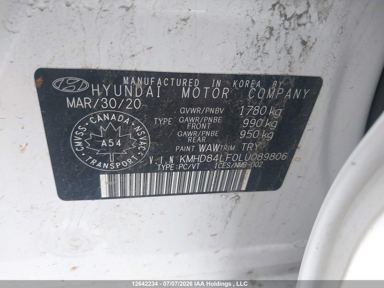 2020 HYUNDAI ELANTRA PREFERRED WITH SUN AND SAFETY PACKAGE AUTO IVT thumbnail 10