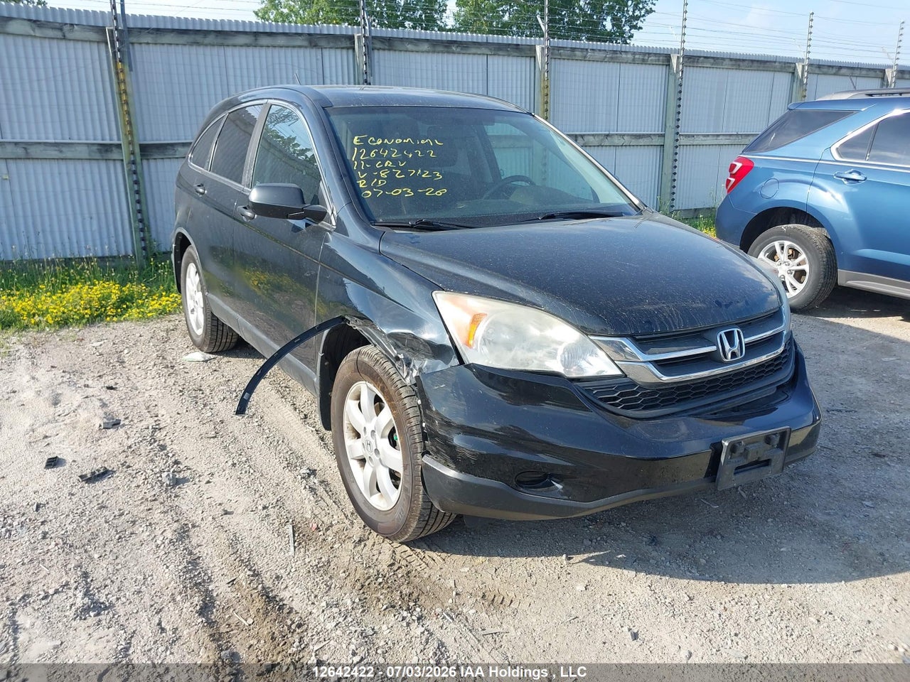 2011 HONDA CR-V LX thumbnail 2