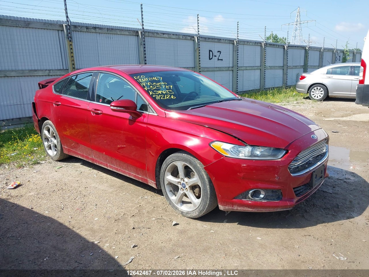 2014 FORD FUSION SE thumbnail 2