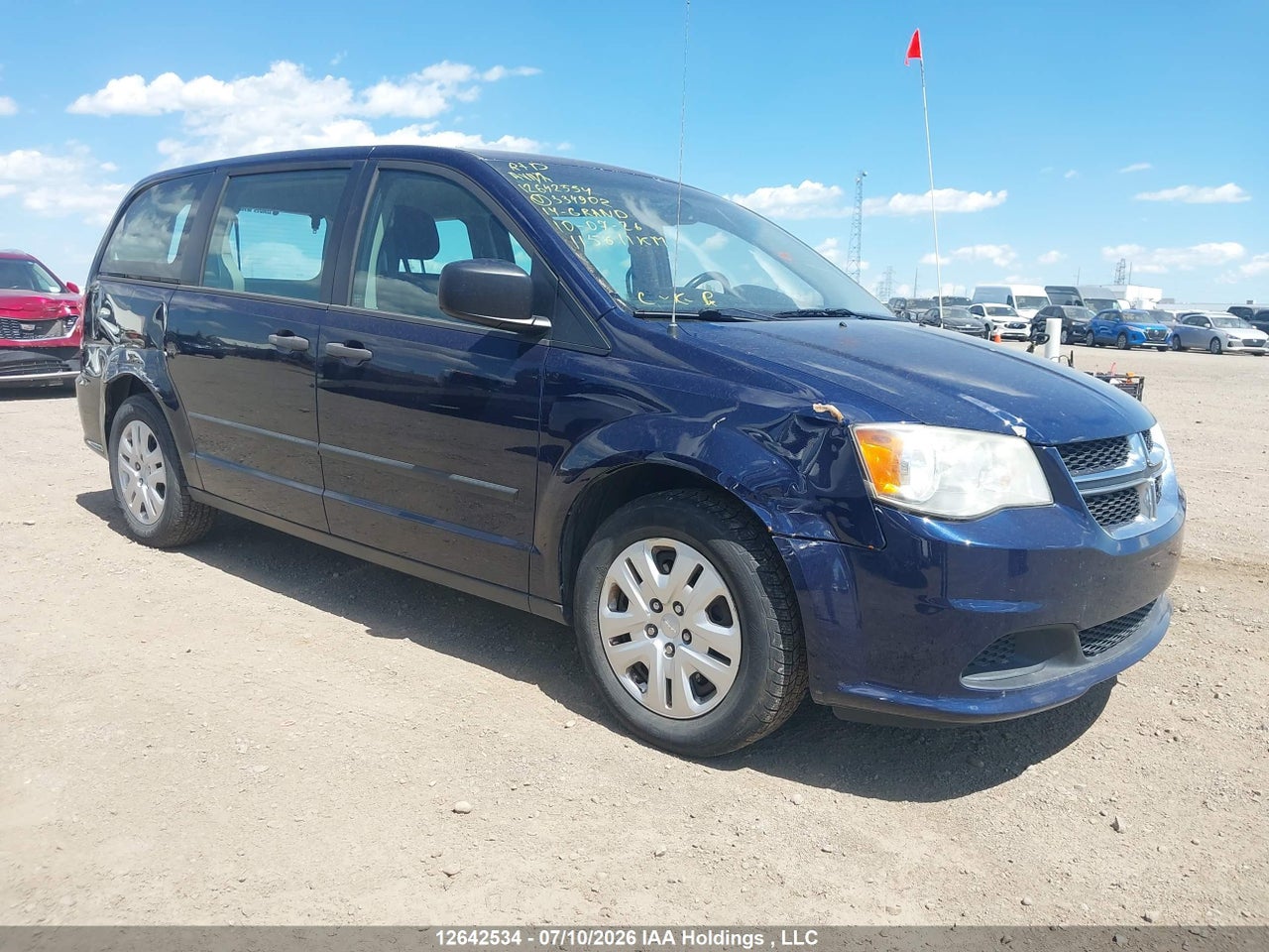 2014 DODGE GRAND CARAVAN SE/SXT thumbnail 2