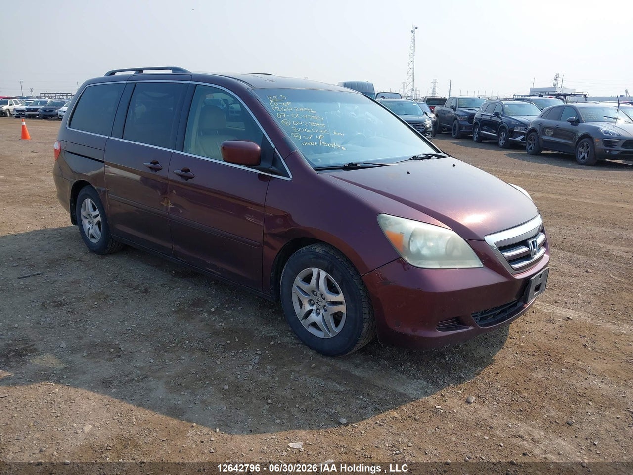 2007 HONDA ODYSSEY EX thumbnail 2