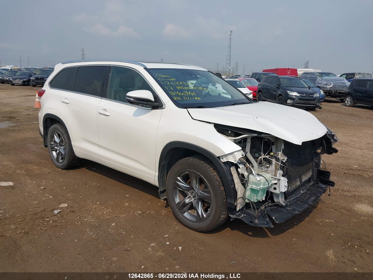 2017 TOYOTA HIGHLANDER LIMITED thumbnail 2