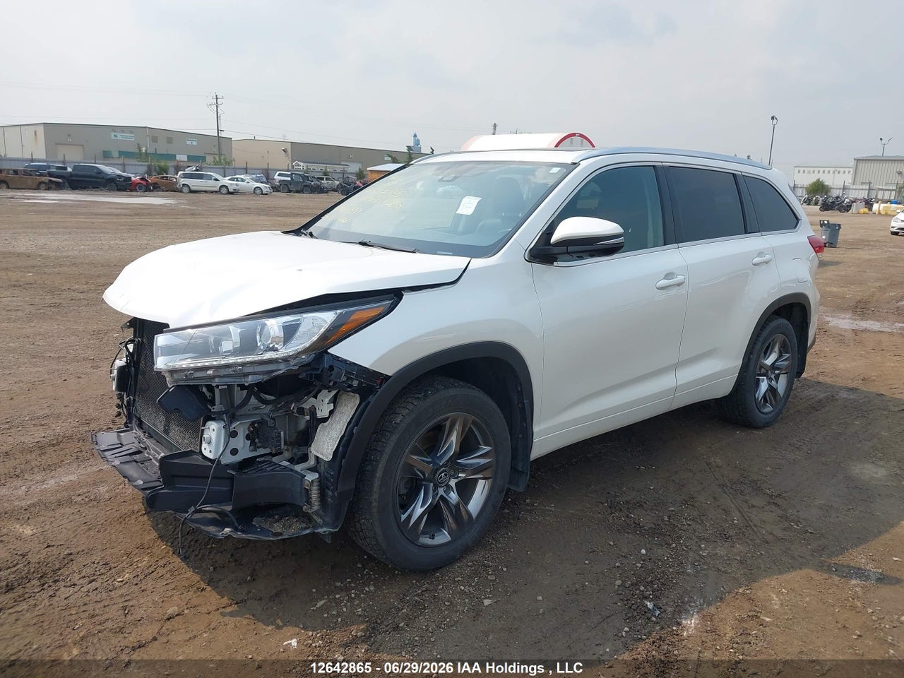 2017 TOYOTA HIGHLANDER LIMITED thumbnail 3