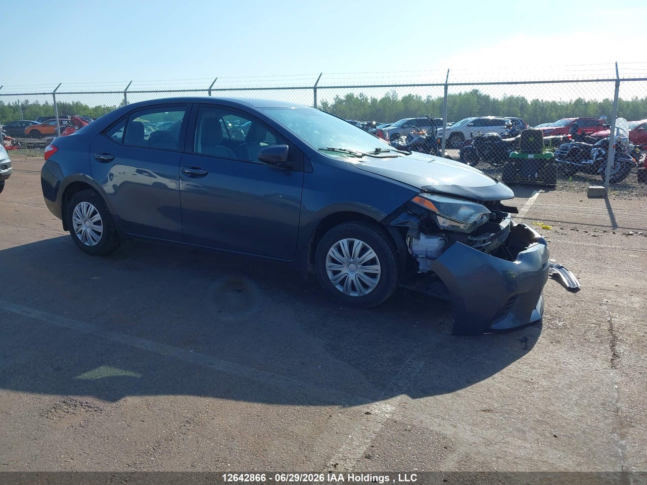 2014 TOYOTA COROLLA CE thumbnail 2