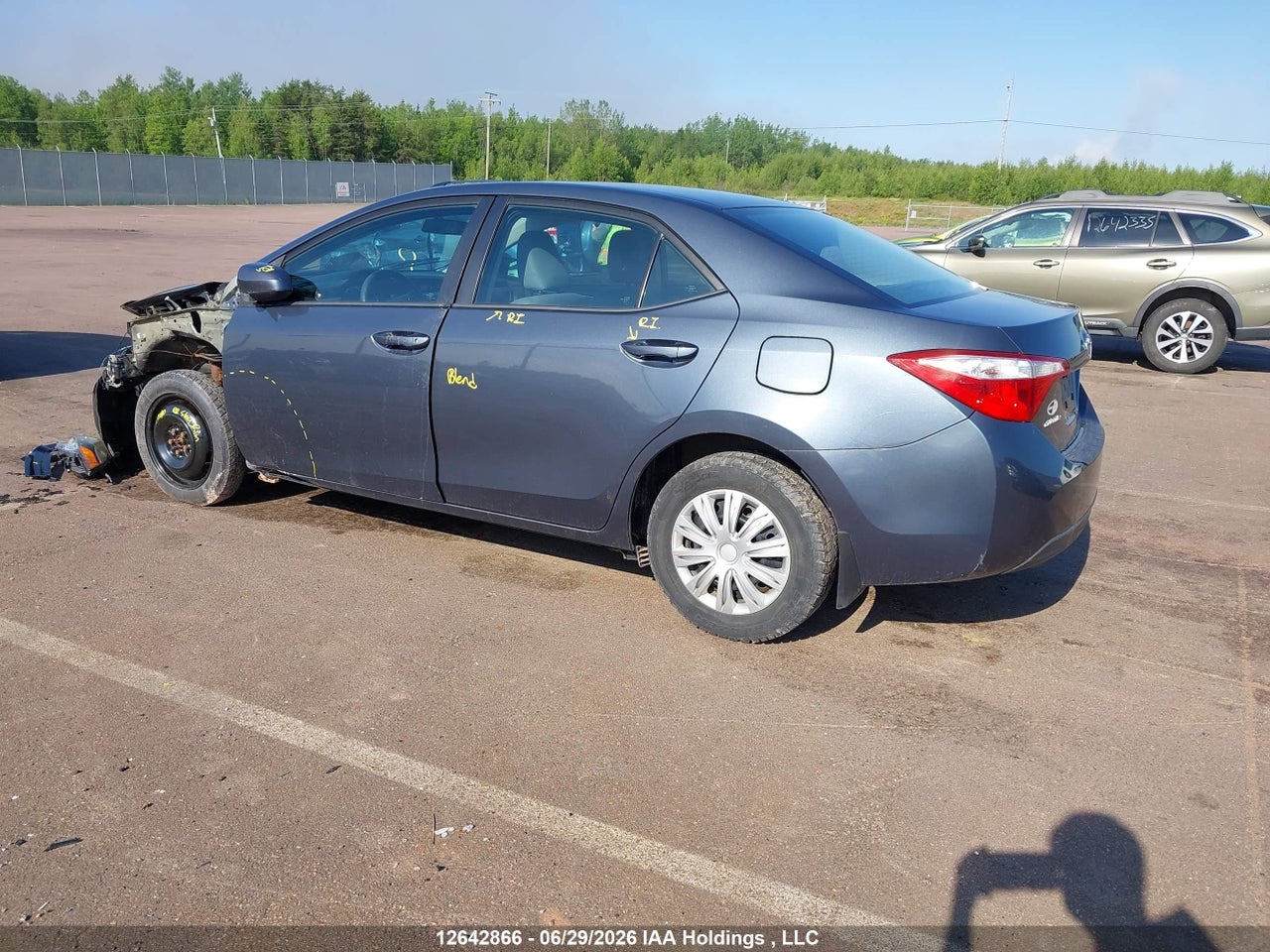 2014 TOYOTA COROLLA CE thumbnail 4