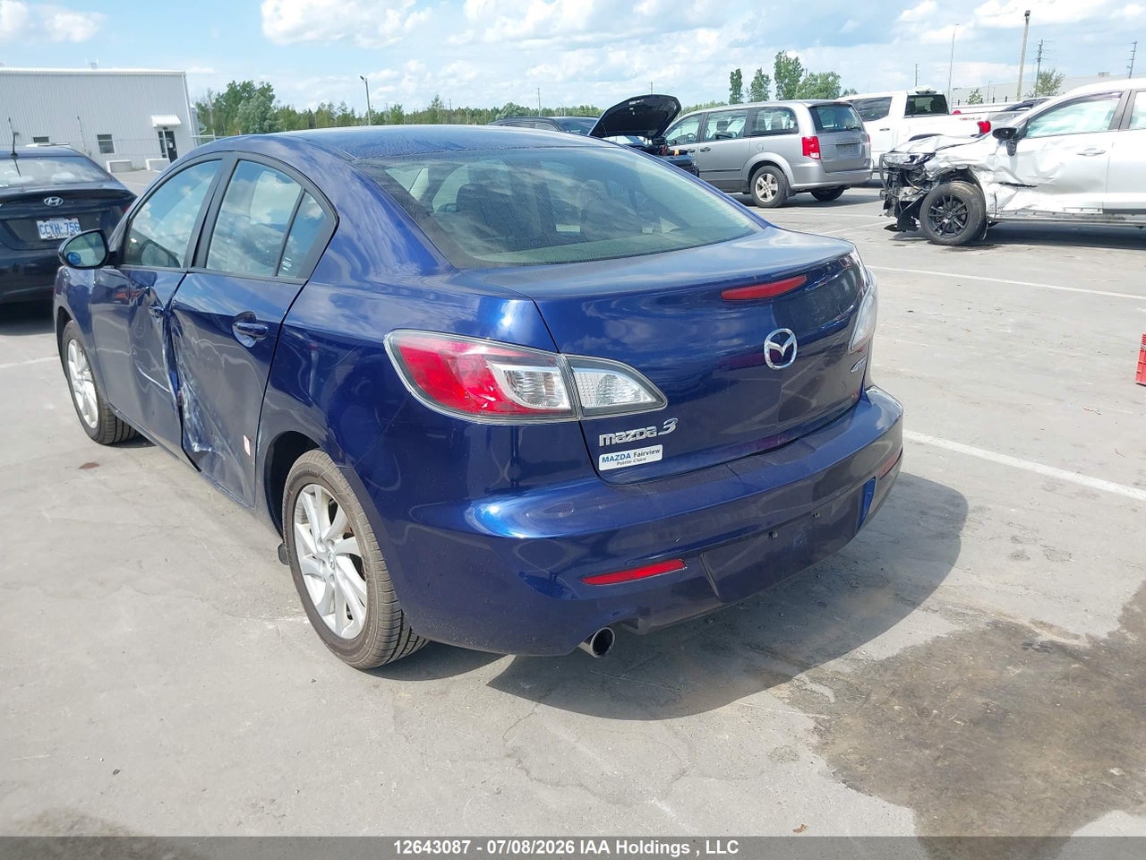 2012 MAZDA MAZDA3 thumbnail 4