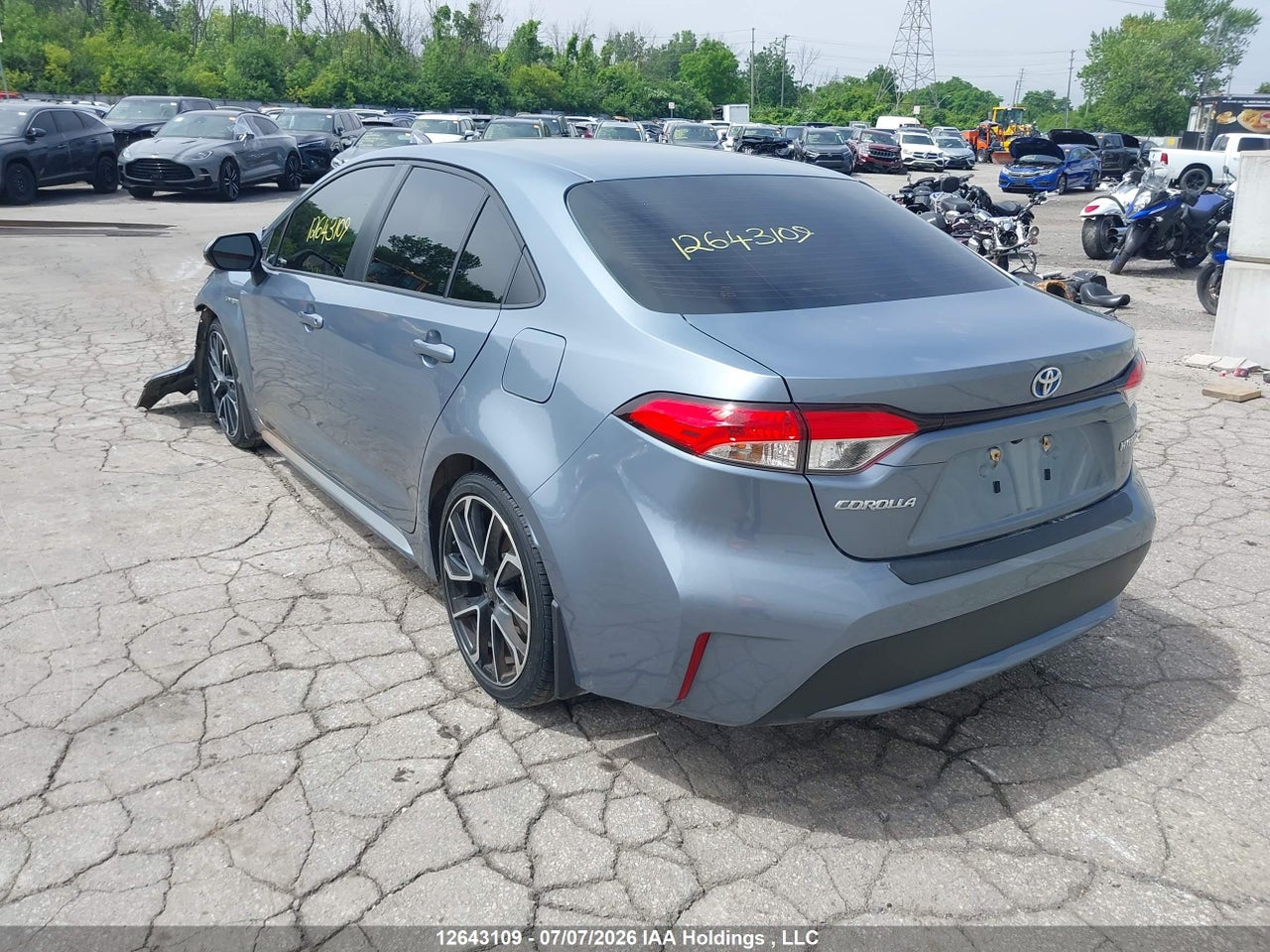 2021 TOYOTA COROLLA HYBRID BASE W/LI BATTERY thumbnail 4