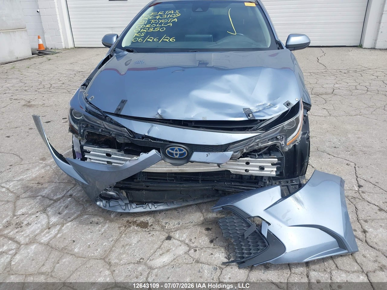 2021 TOYOTA COROLLA HYBRID BASE W/LI BATTERY thumbnail 7