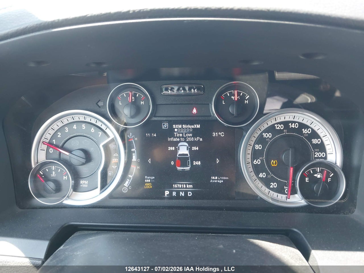 1C6RR7MTXES417560 · 2014 RAM 1500 SPORT · 7/12