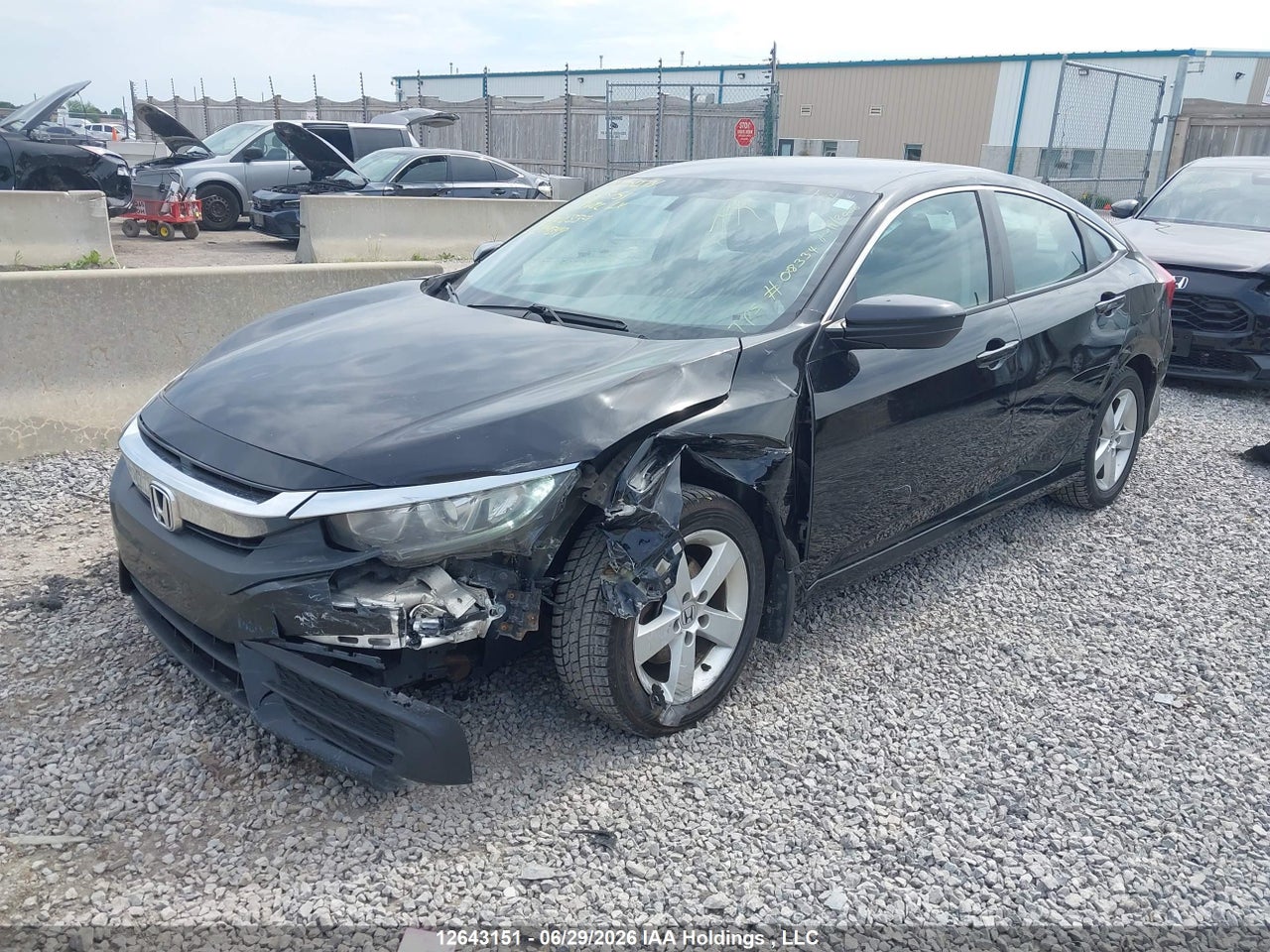 2016 HONDA CIVIC LX thumbnail 3