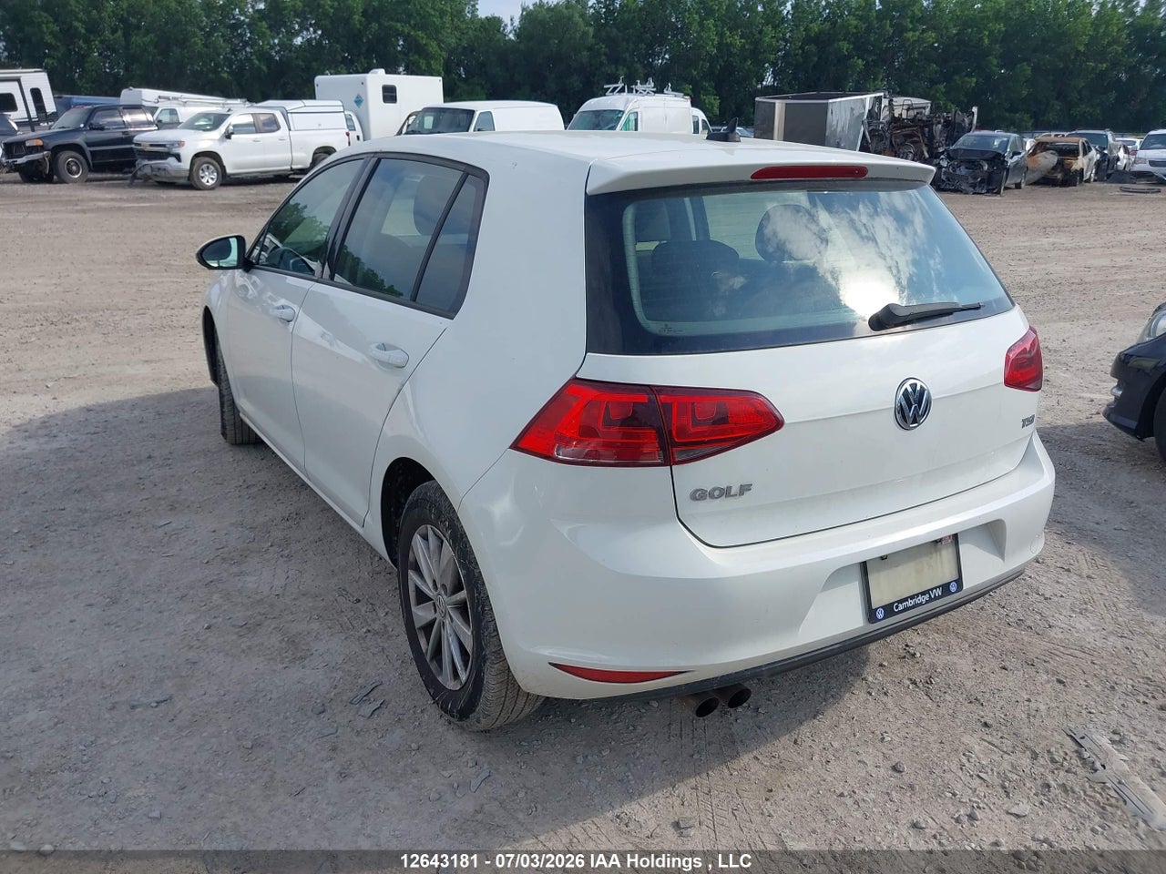 2017 VOLKSWAGEN GOLF 1.8 TSI COMFORTLINE/1.8 TSI HIGHLINE/1.8 TSI TRENDLINE thumbnail 4