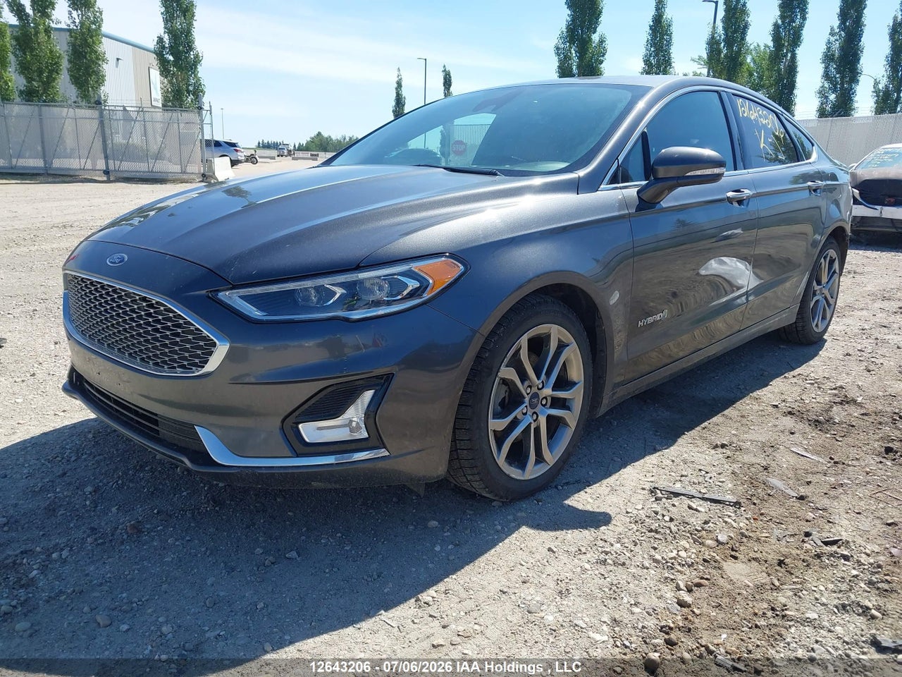 2019 FORD FUSION HYBRID TITANIUM thumbnail 3