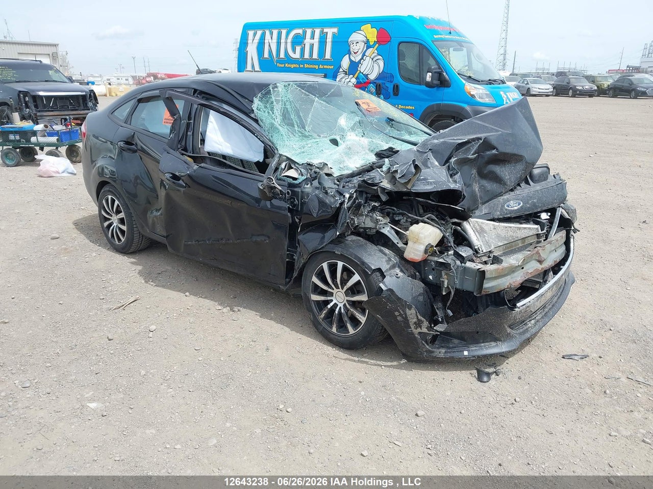 2014 FORD FIESTA S thumbnail 2