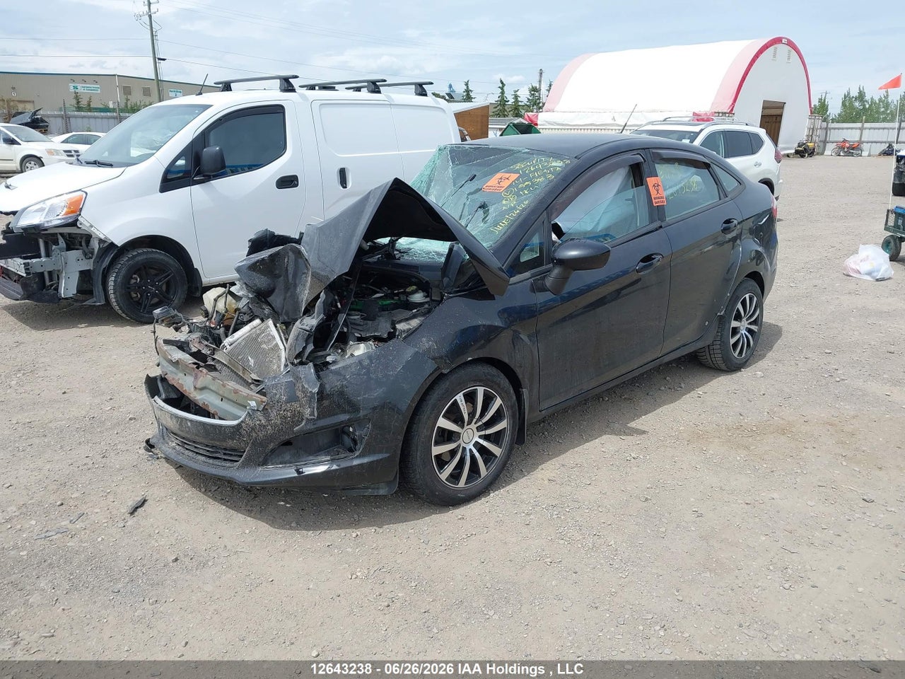 2014 FORD FIESTA S thumbnail 3