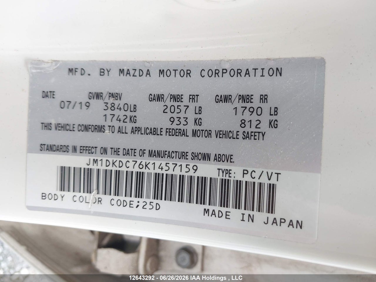 2019 MAZDA CX-3 GS thumbnail 10