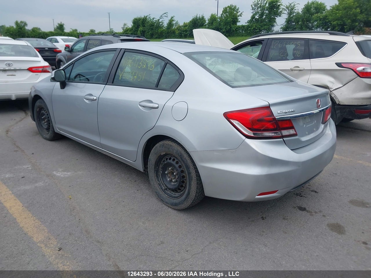 2013 HONDA CIVIC LX thumbnail 4