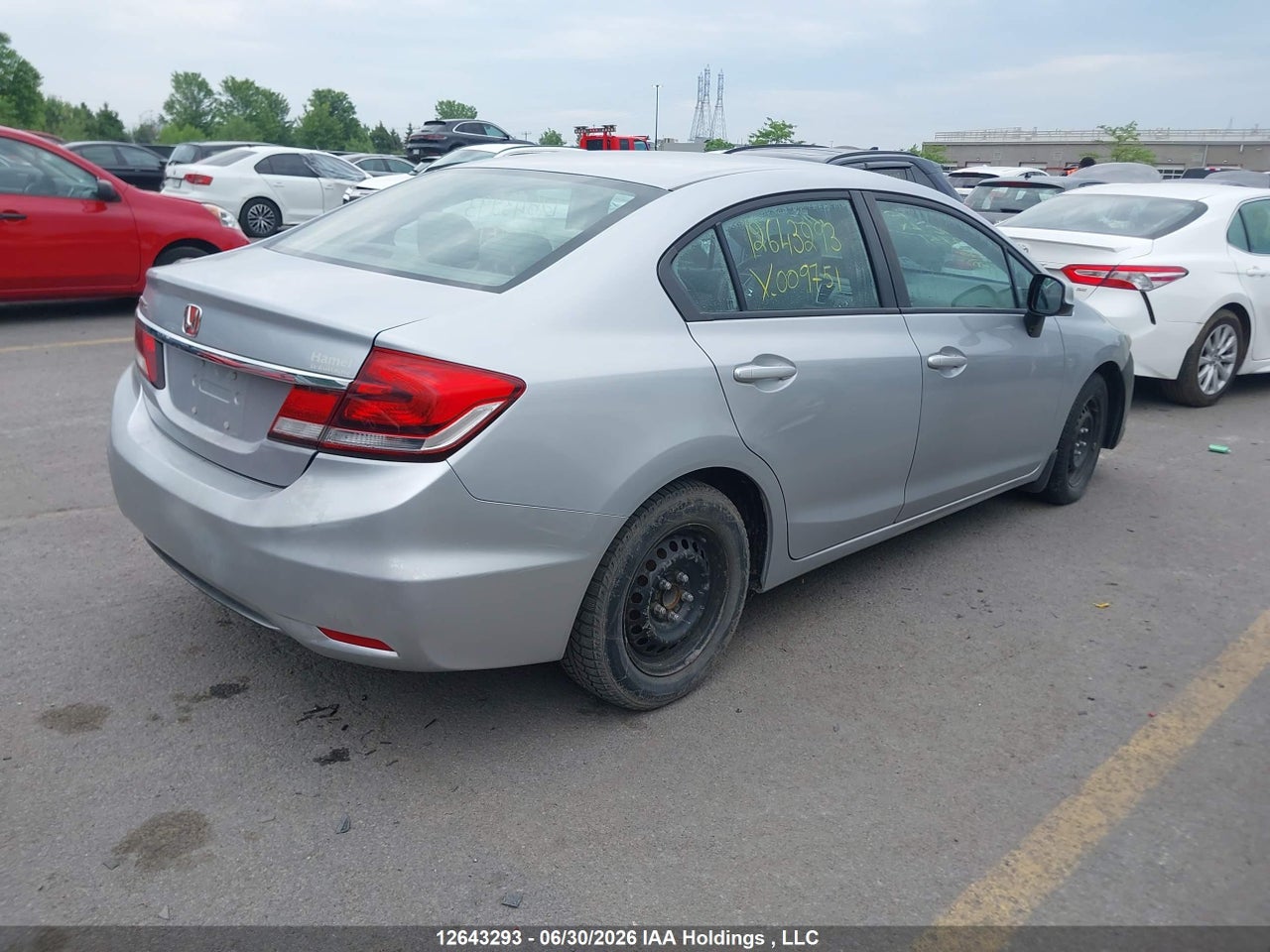 2013 HONDA CIVIC LX thumbnail 5