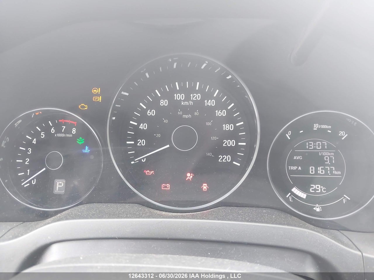 2017 HONDA HR-V thumbnail 8