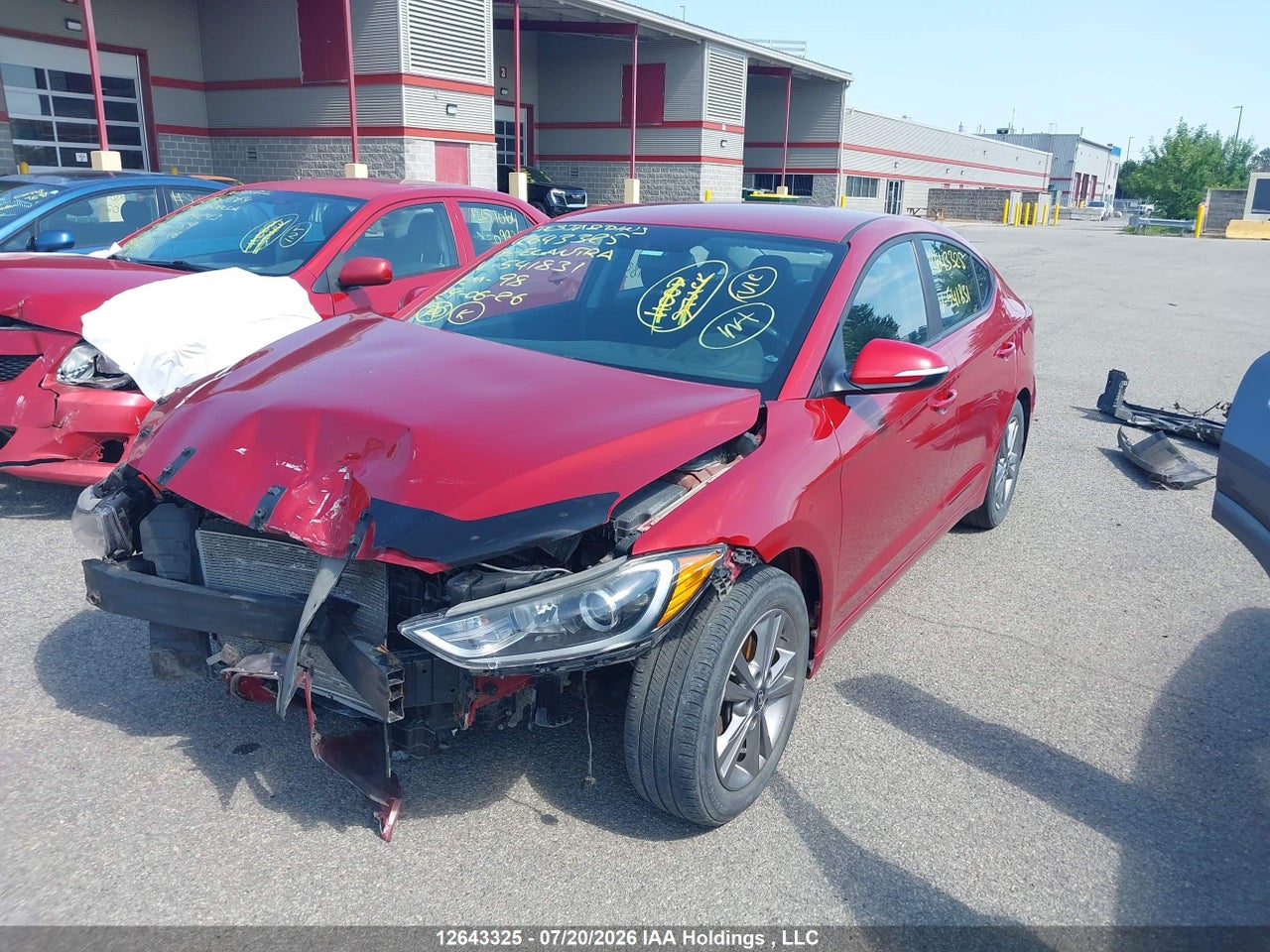 2018 HYUNDAI ELANTRA SEL/VALUE/LIMITED thumbnail 3
