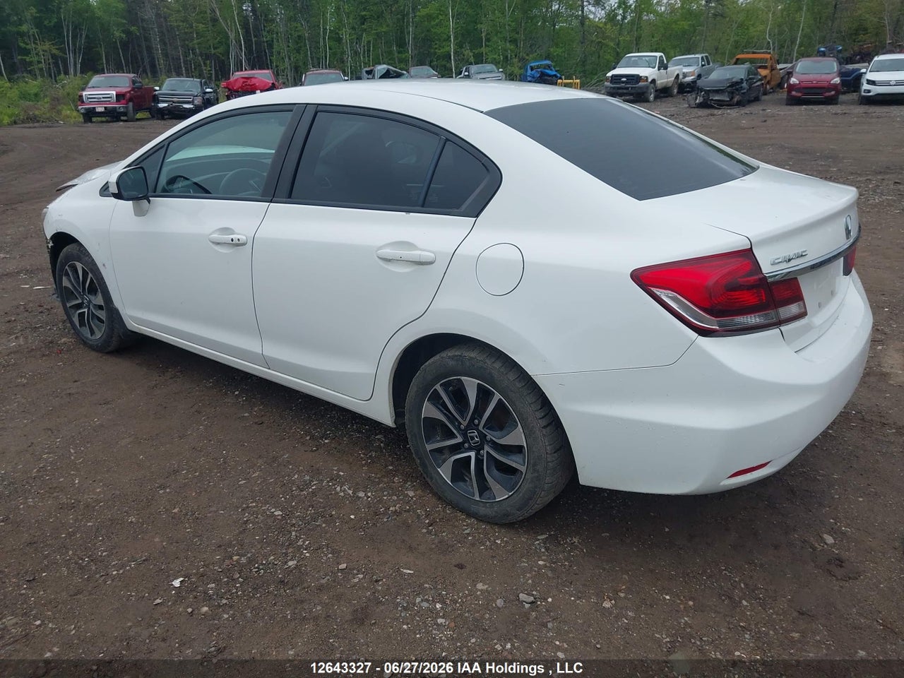 2015 HONDA CIVIC LX thumbnail 4