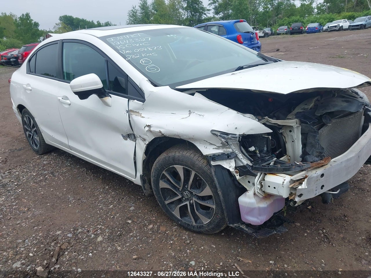 2015 HONDA CIVIC LX thumbnail 7