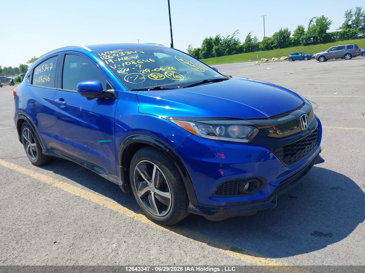 2019 HONDA HR-V thumbnail 2