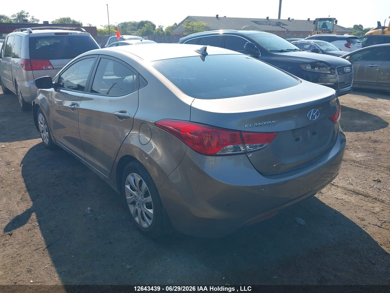 2013 HYUNDAI ELANTRA GLS/LIMITED thumbnail 4