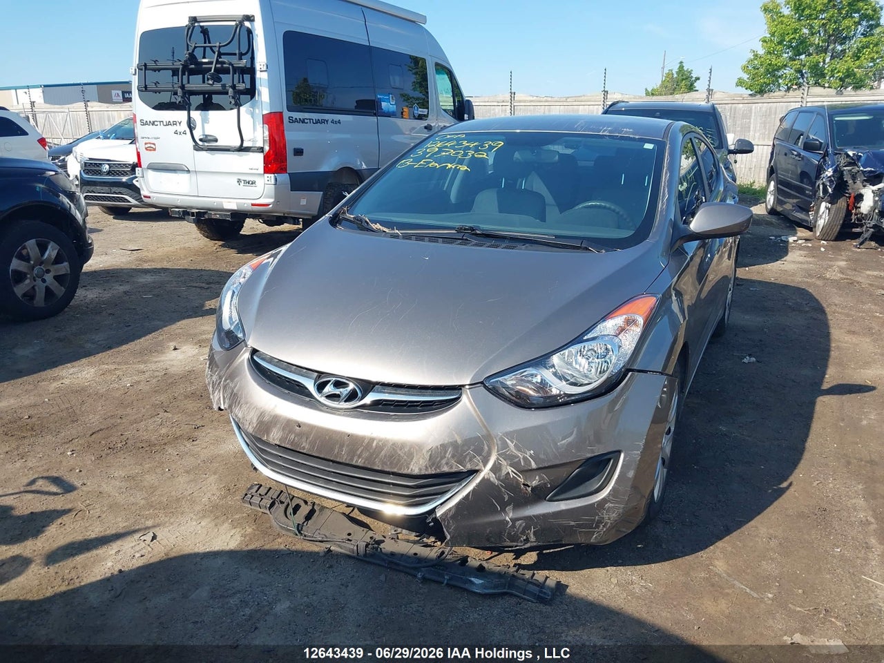 2013 HYUNDAI ELANTRA GLS/LIMITED thumbnail 7