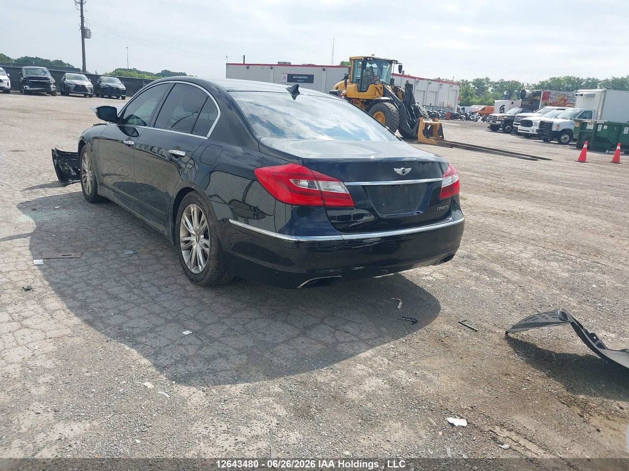 2013 HYUNDAI GENESIS 3.8L thumbnail 4
