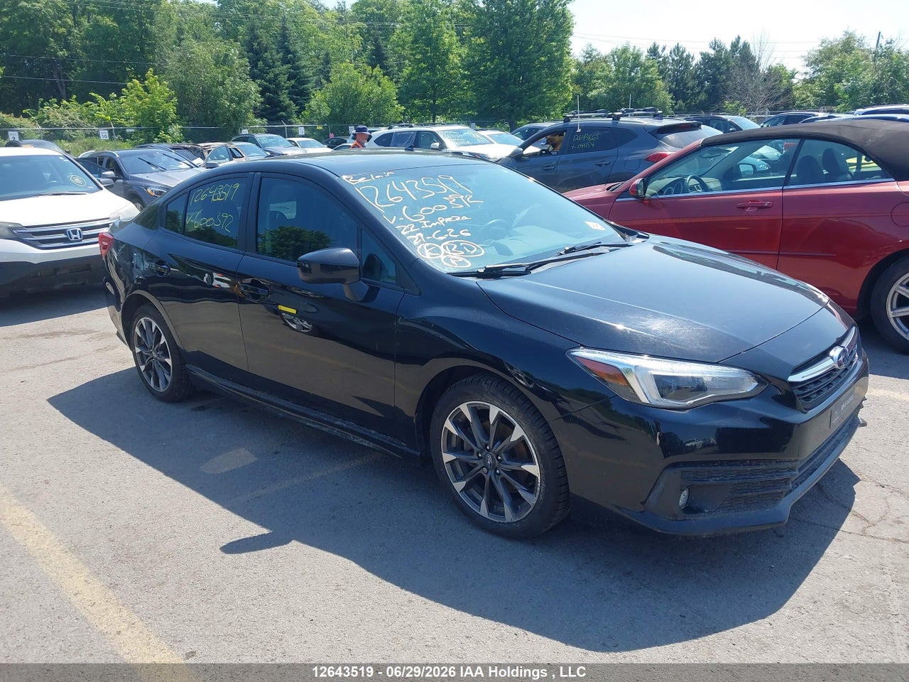 2022 SUBARU IMPREZA SPORT WITH EYESIGHT 4-DOOR thumbnail 2