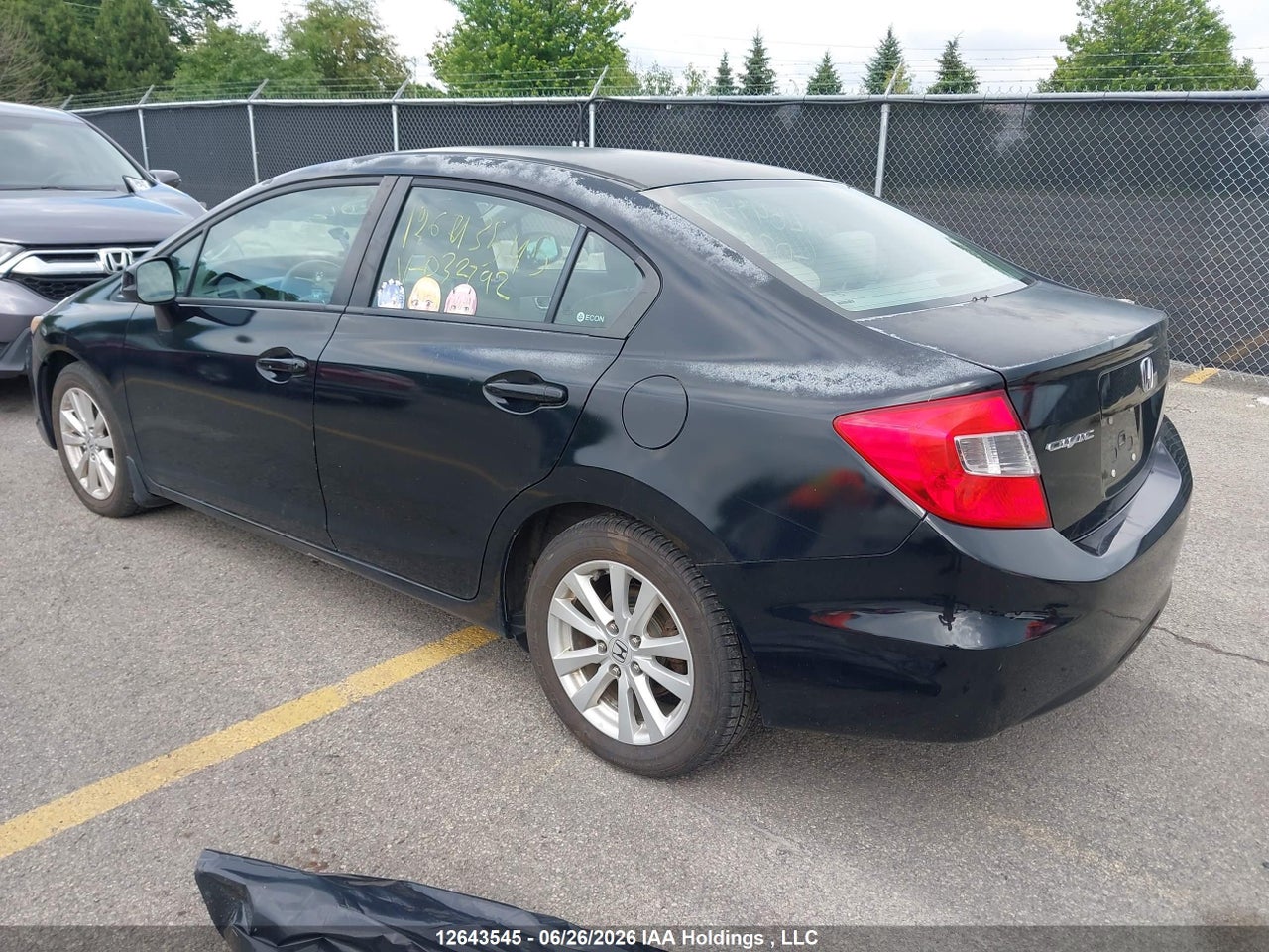 2012 HONDA CIVIC thumbnail 4