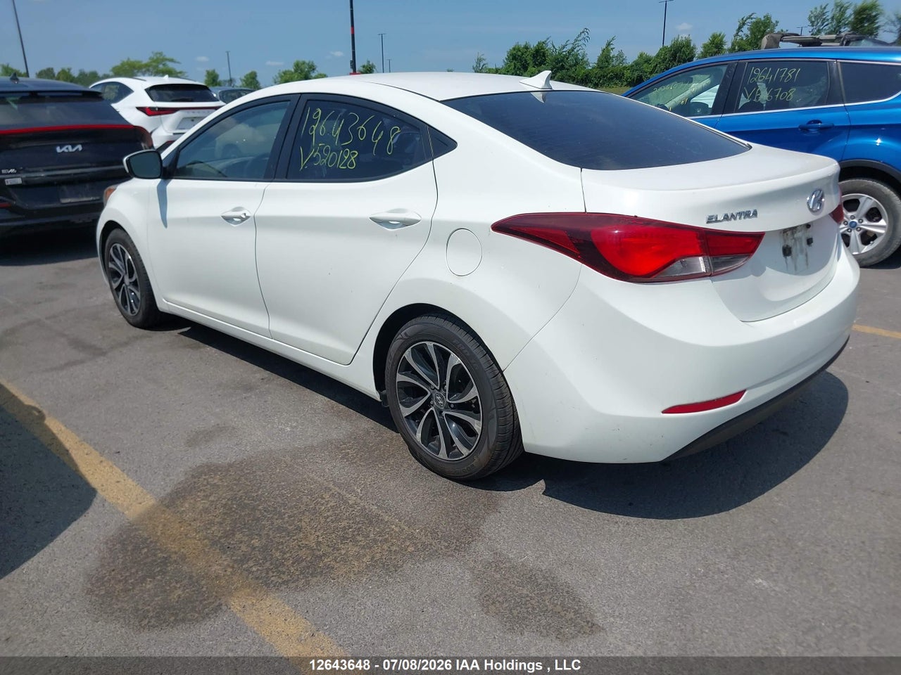 2014 HYUNDAI ELANTRA SE/SPORT/LIMITED thumbnail 4