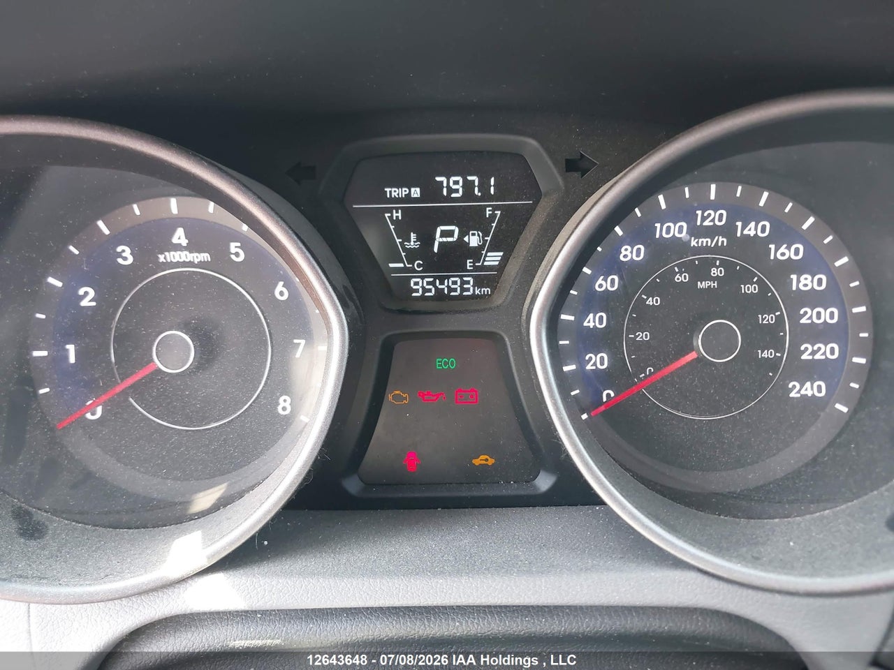 2014 HYUNDAI ELANTRA SE/SPORT/LIMITED thumbnail 8