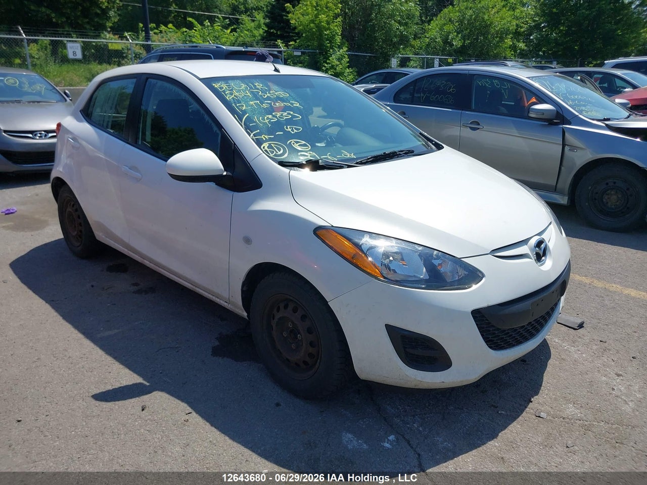 2012 MAZDA MAZDA2 thumbnail 2