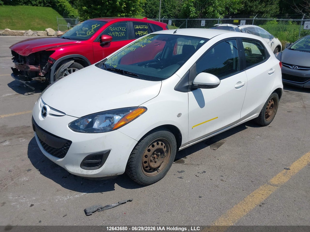 2012 MAZDA MAZDA2 thumbnail 3